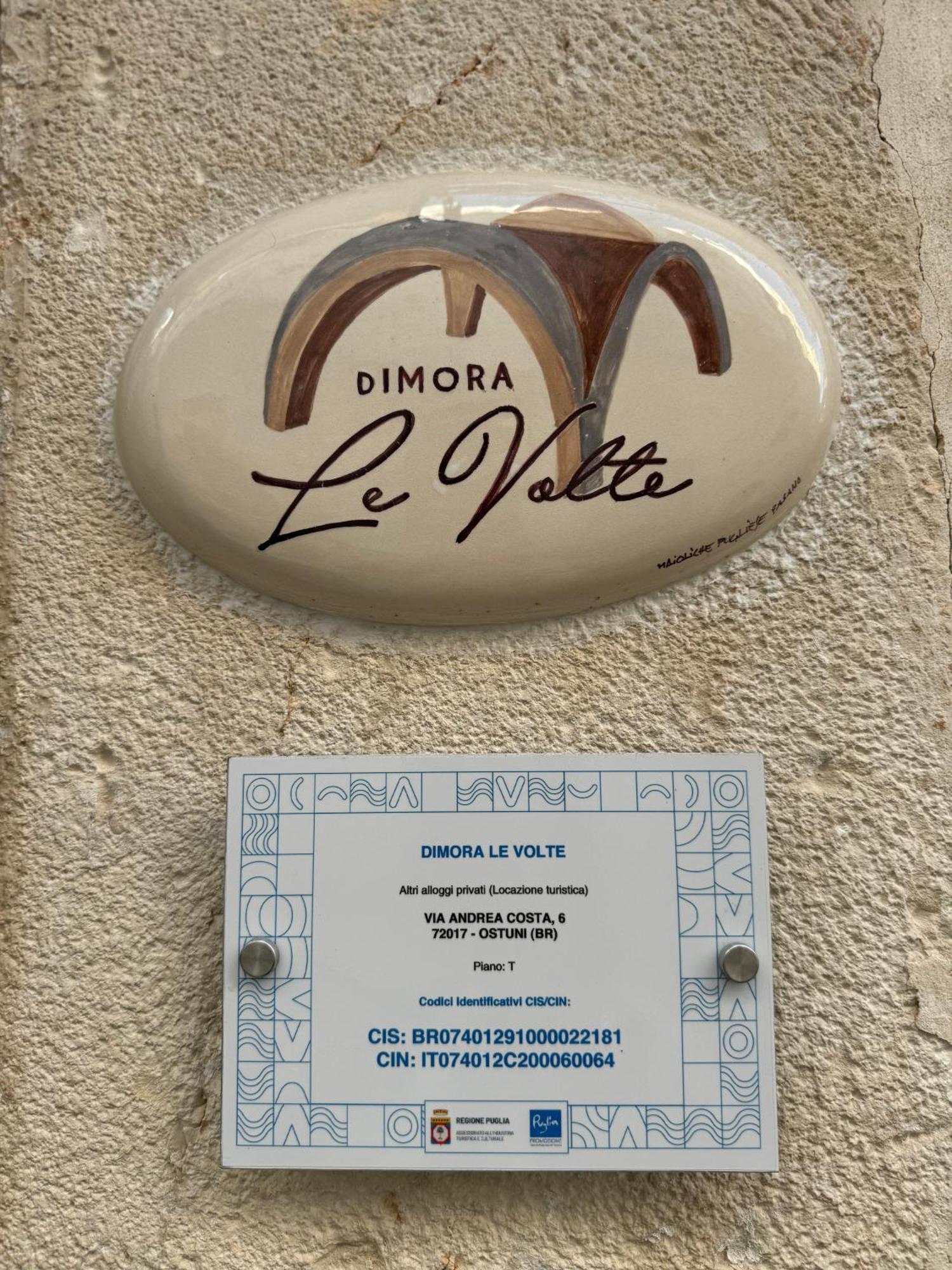 Villa Dimora Le Volte Ostuni Exterior foto